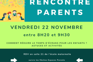 RENCONTRE PARENTS 💬