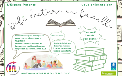 📚 DÉFI LECTURE en famille 📚 27 février à 17H30